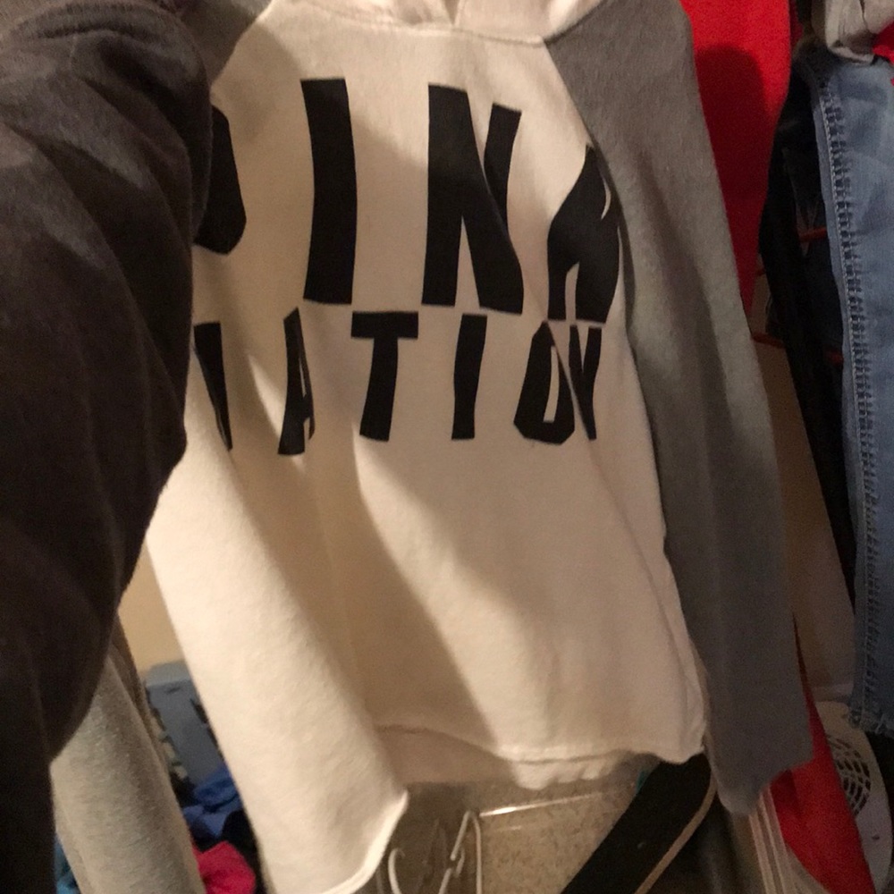 Pink sweatshirt